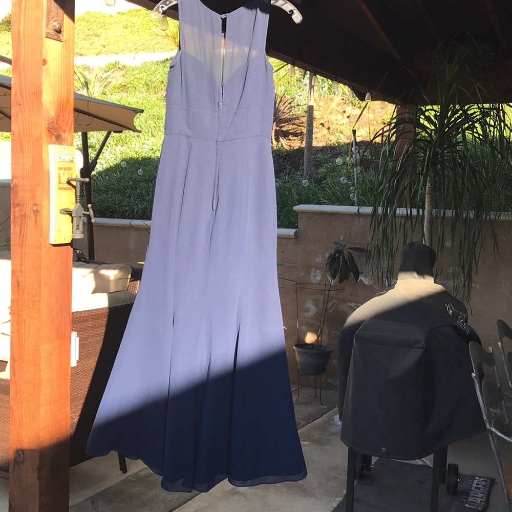 Navy gown
